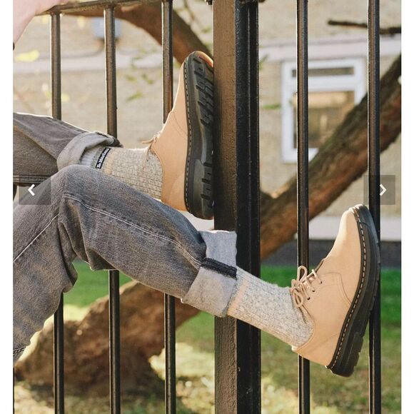 DR MARTENS Crewson Lo suede lace up oxfords shoes women’s 9 new - Picture 6 of 6